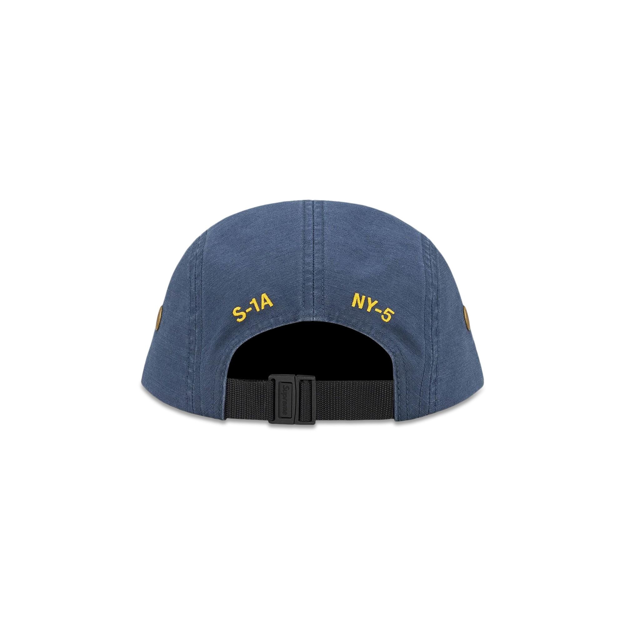 Supreme military camp cap ネイビー Supreme Military Camp Cap (SS23) - $48