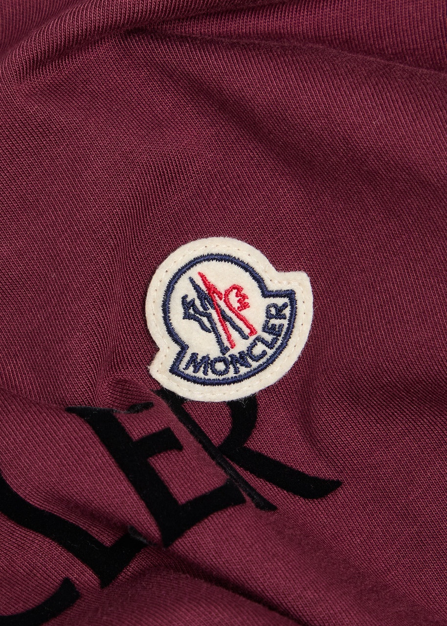 Moncler Logo Badge Cotton T-shirt - 5