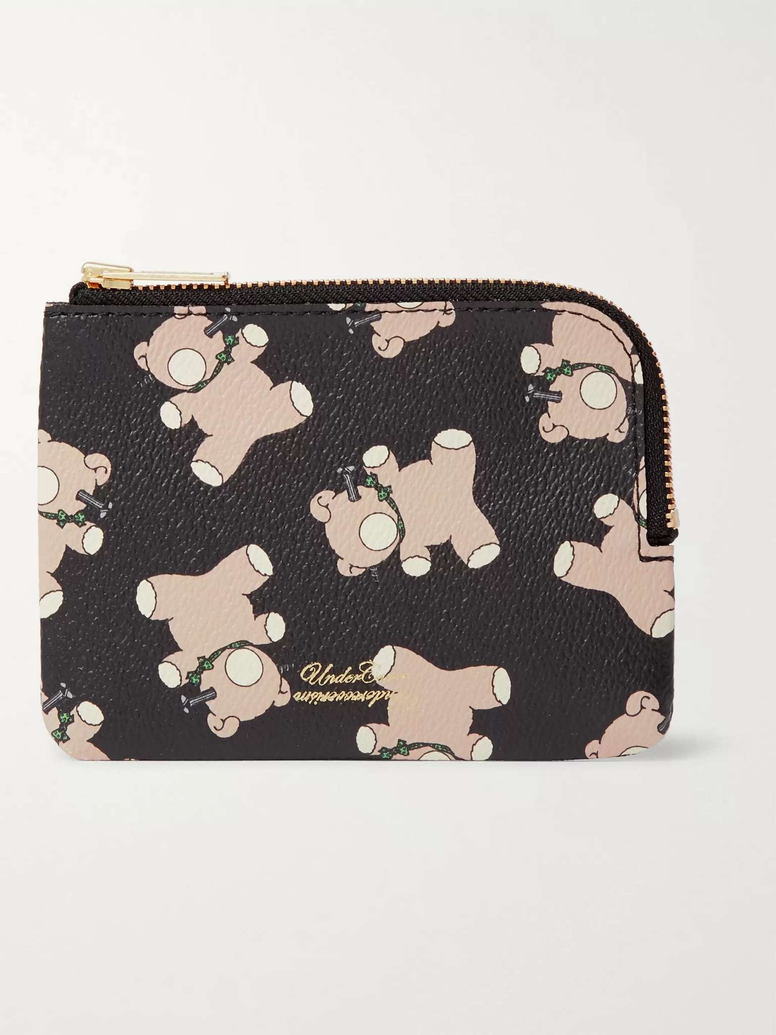 MADSTORE Printed Faux Leather Wallet - 1