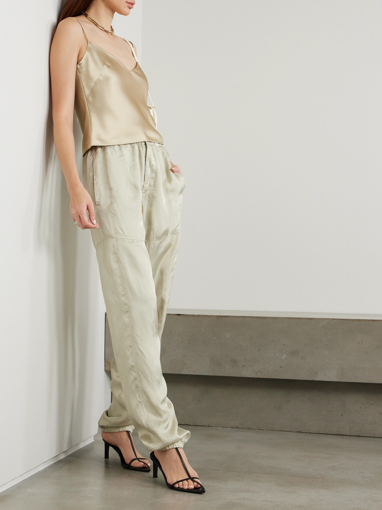 Ischia Satin Camisole - 2