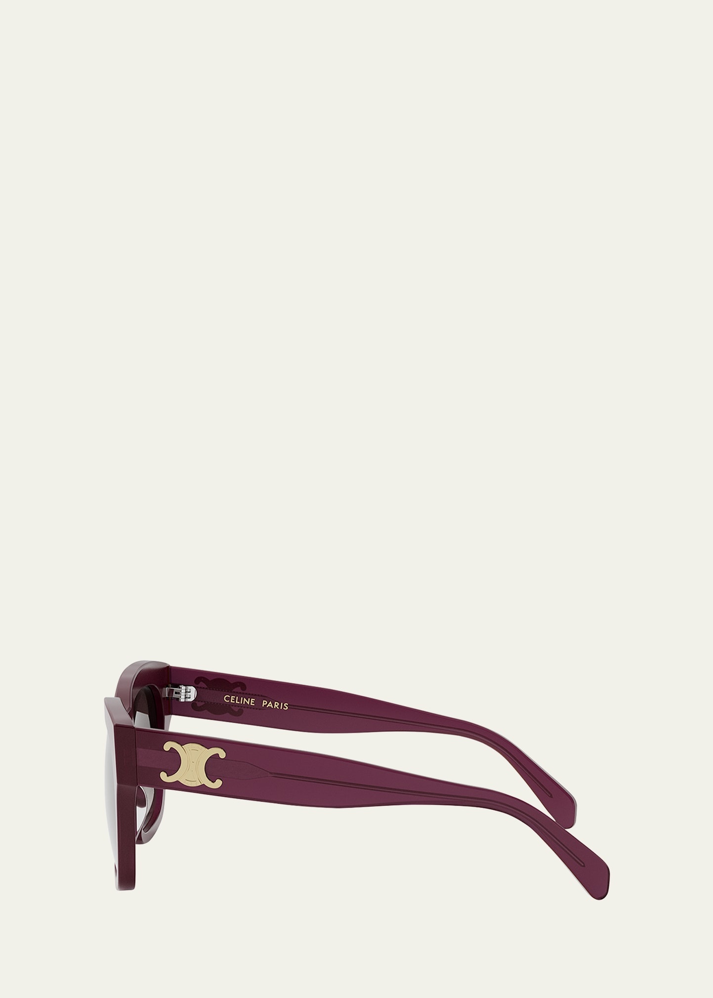 Triomphe Acetate Square Sunglasses - 3