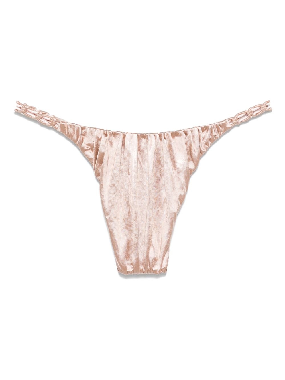 braided-strings bikini bottoms - 2