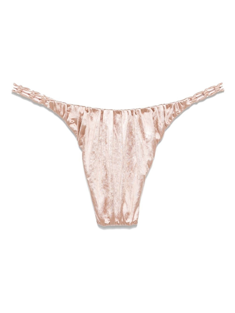 ISA BOULDER braided-strings bikini bottoms outlook