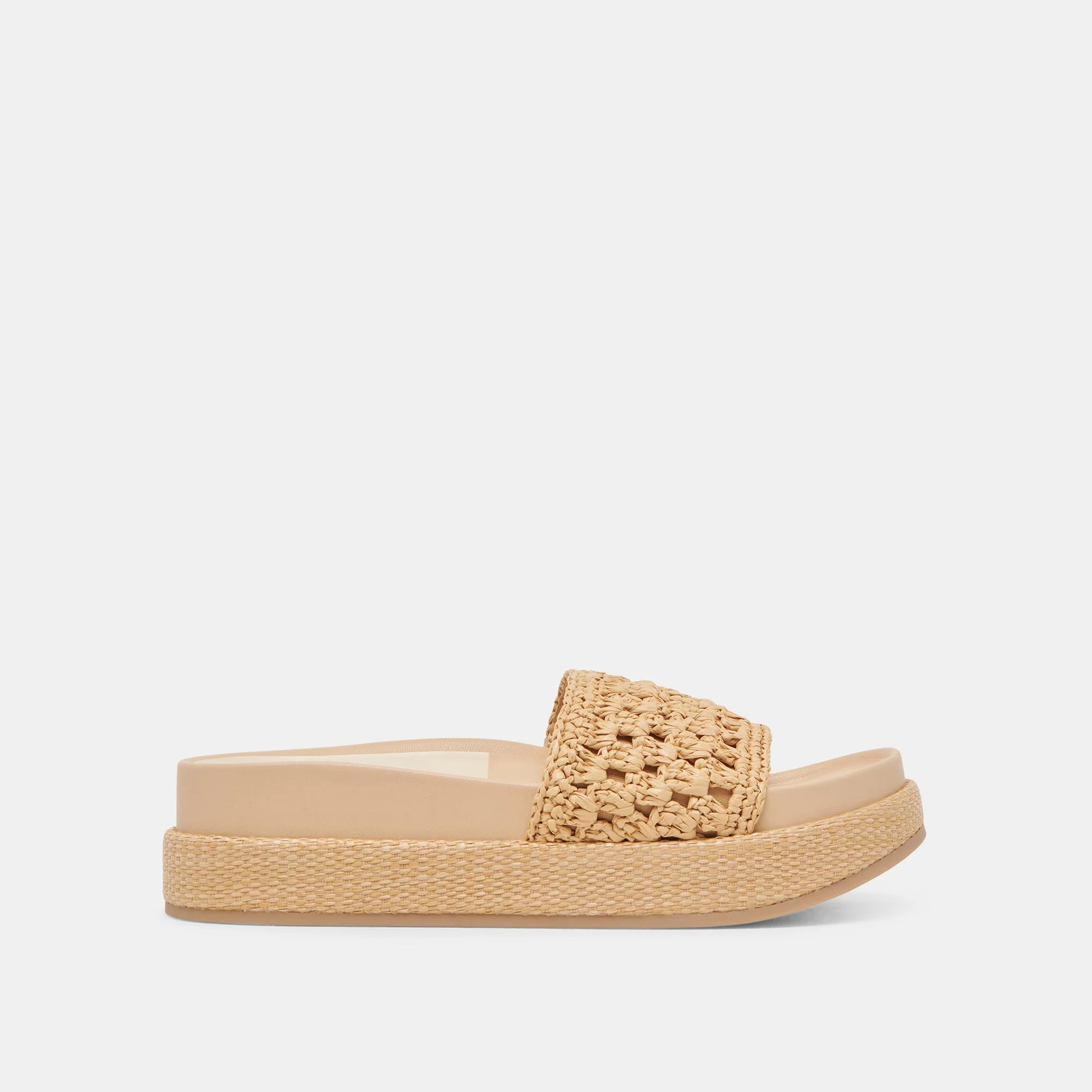 SIDONA SANDALS LT NATURAL RAFFIA - 1