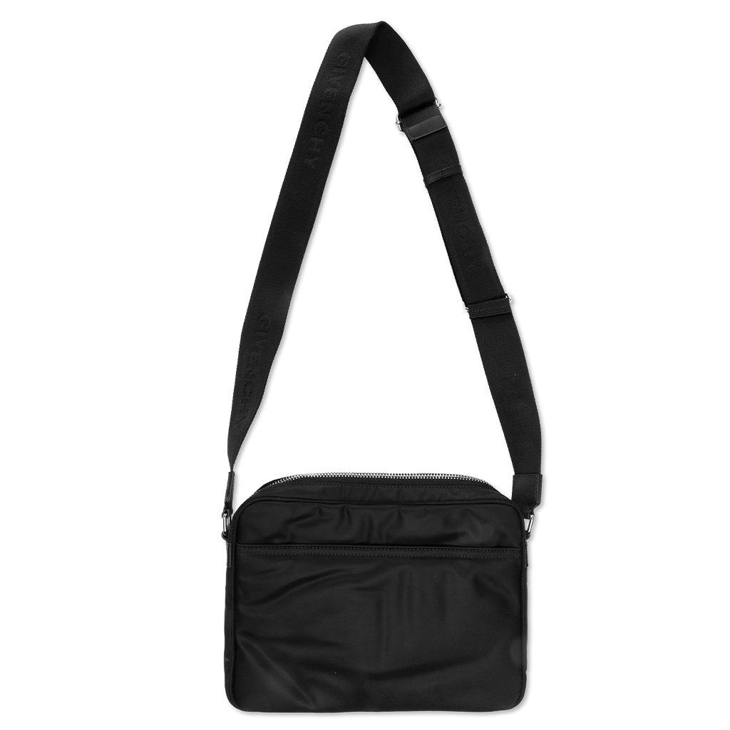 GIVENCHY 4G LIGHT DOUBLE POUCH MESSENGER BAG - BLACK - 2