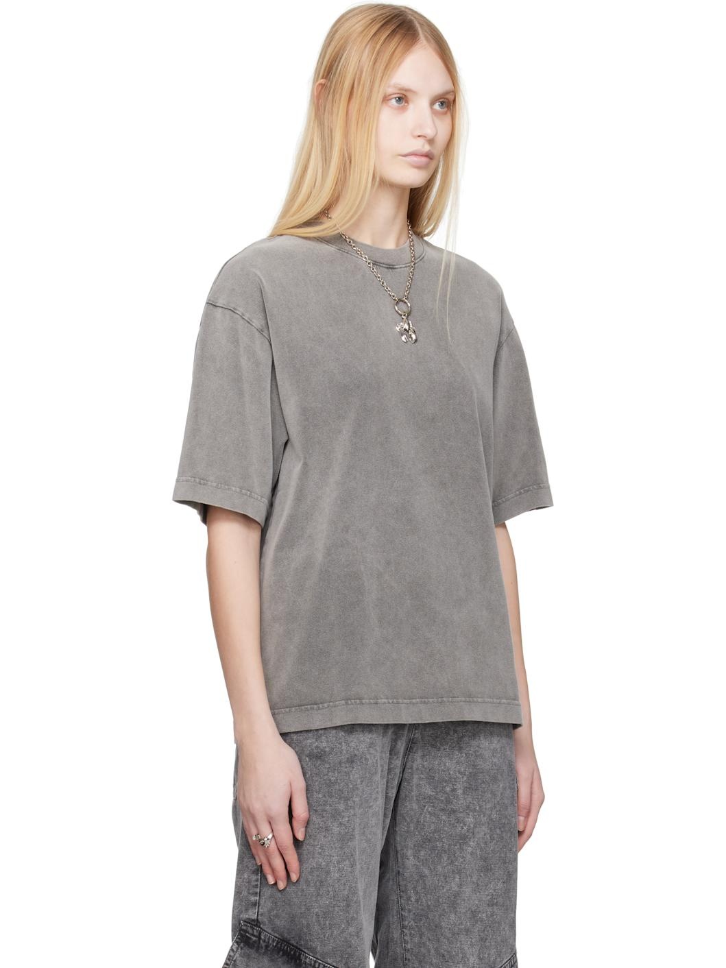 Gray Relaxed Fit T-shirt - 2