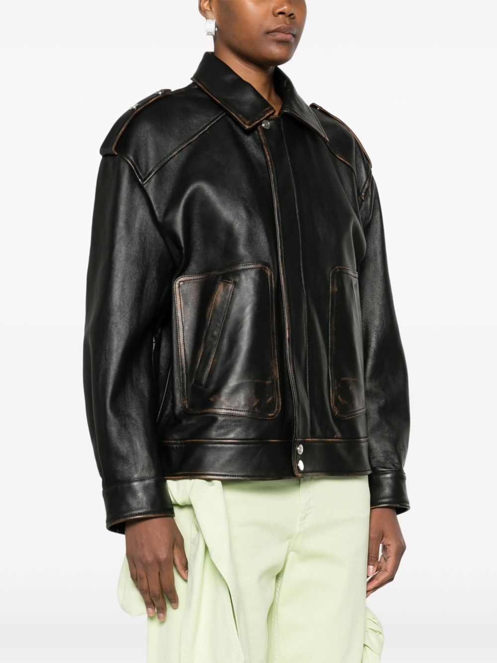leather jacket - 3