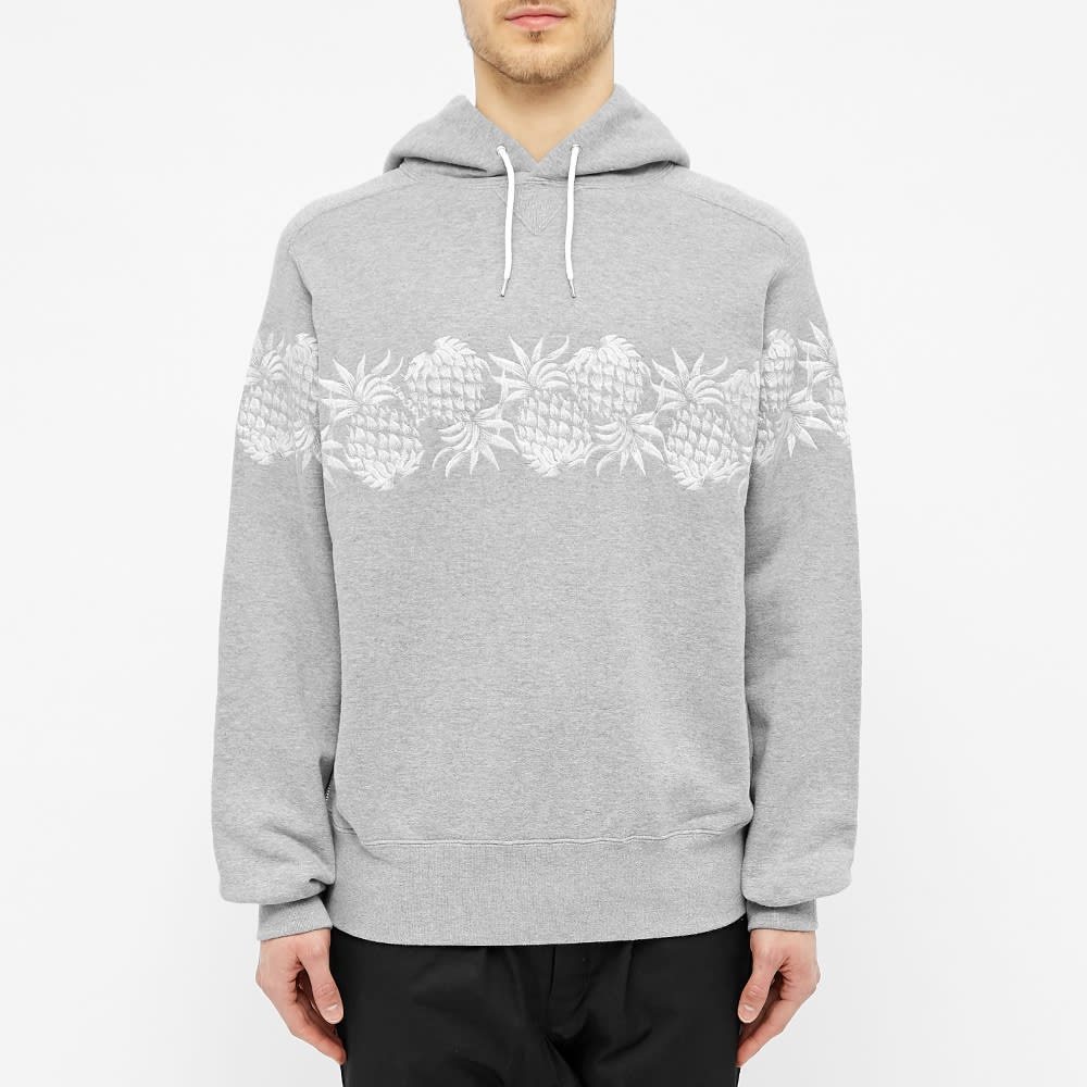 Sacai x Sun Surf Pineapple Embroidered Hoody - 4