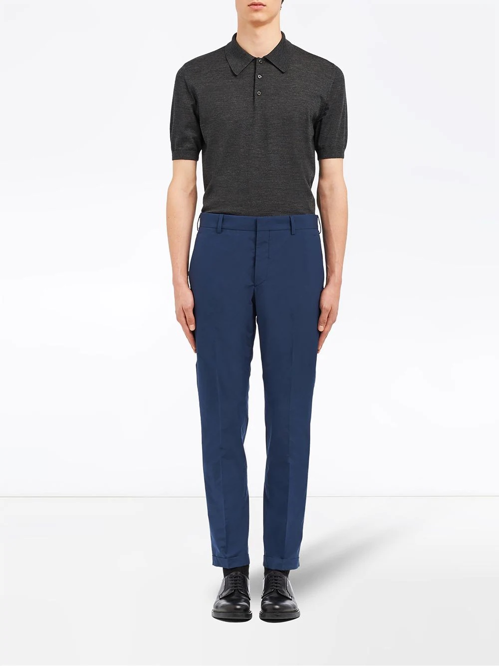 slim-fit chino trousers - 2