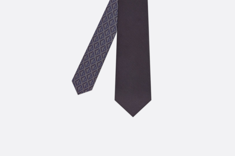 CD Diamond Reversible Tie 3