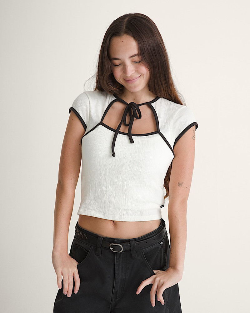 Kari Tie Neck Shirt 1
