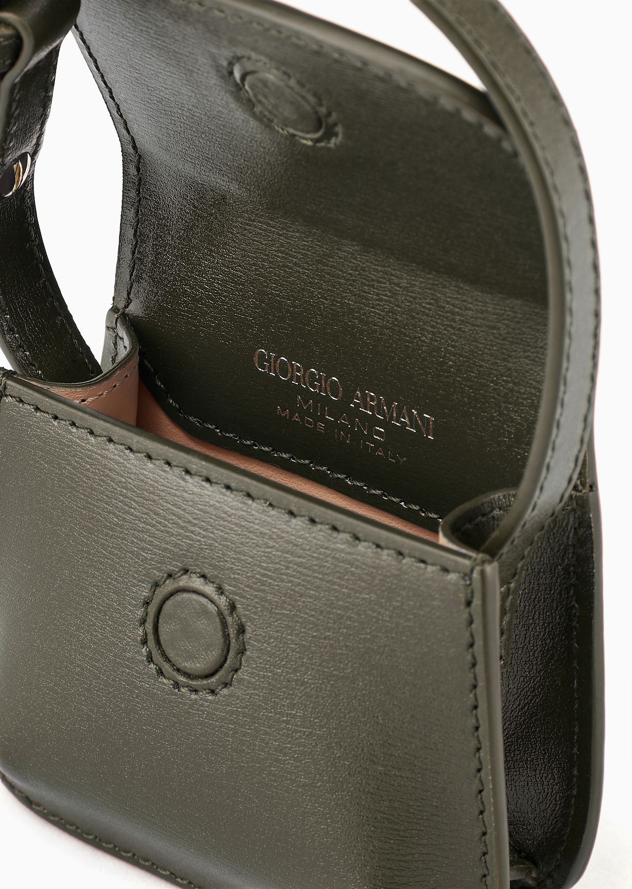La Prima palmellato leather mini-charm - 4