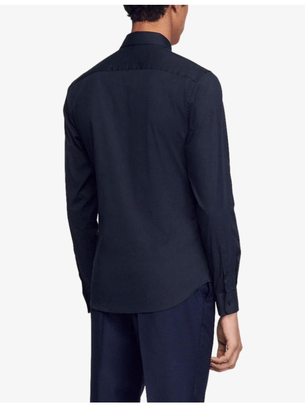 Slim-fit stretch cotton-blend shirt - 4