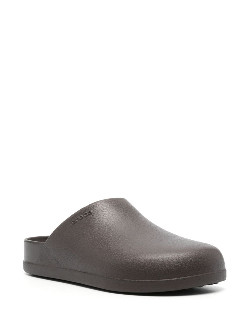 crocs Dylan embossed-logo clogs outlook