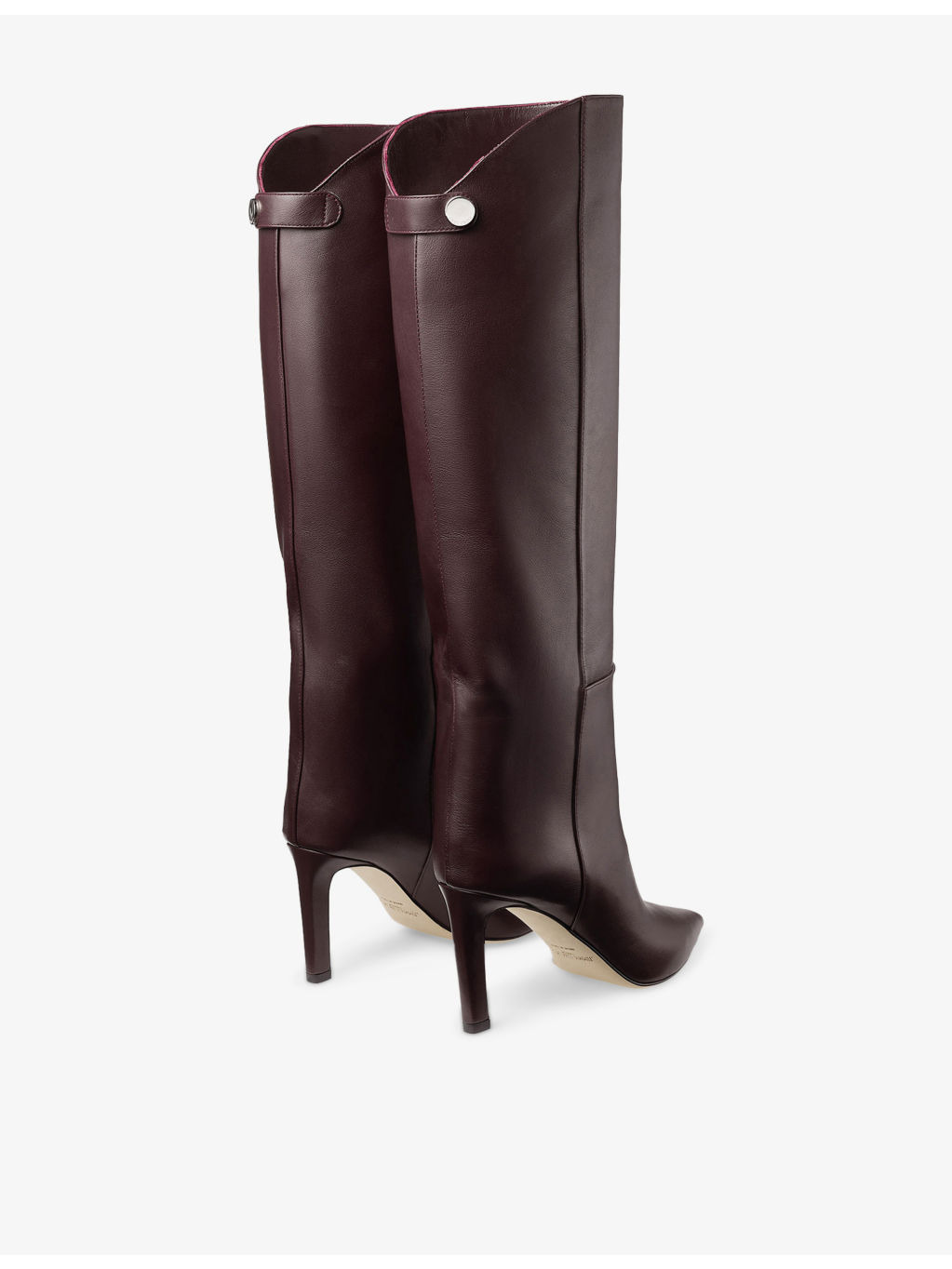 Alizze KB 85 Smooth Knee-High Leather Boots - 3