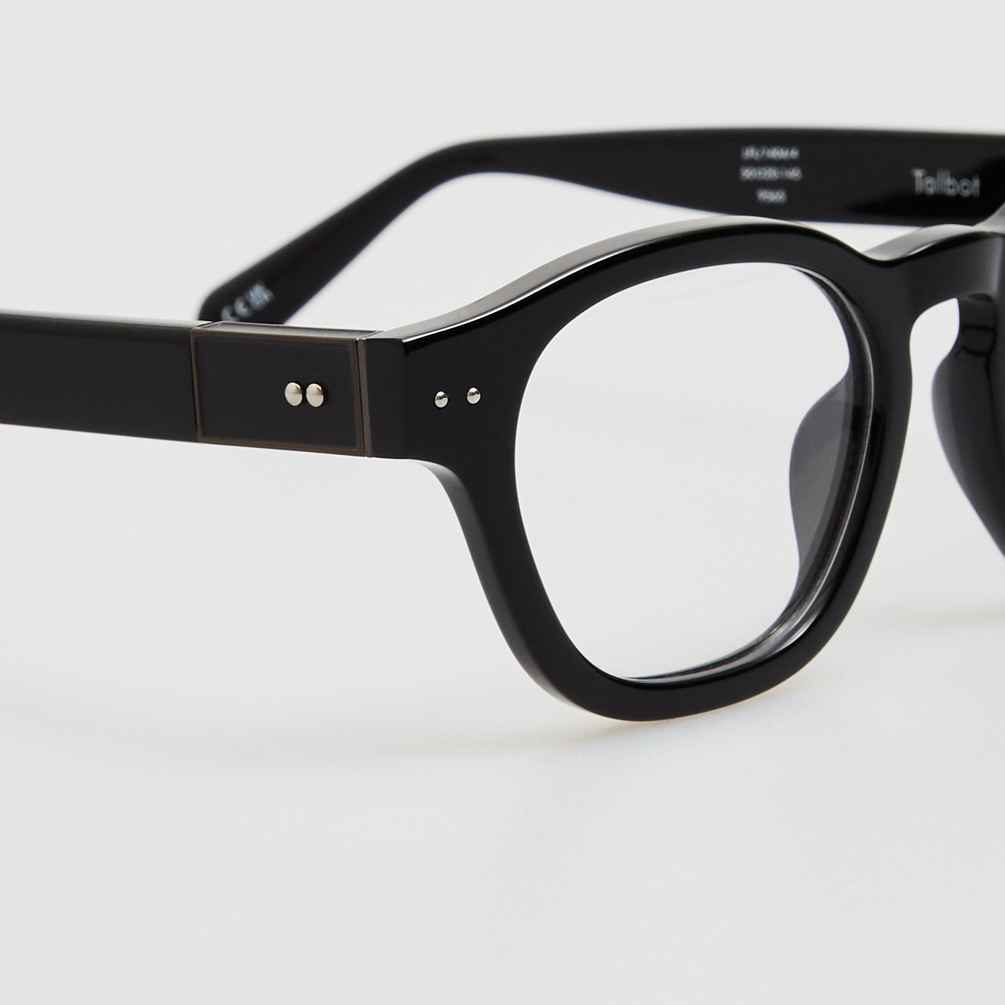 Talbot Optical in Black and Matt Nickel - 4