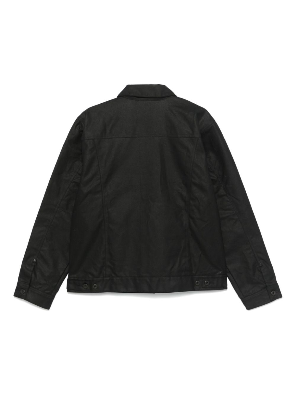 waxed shirt jacket - 2