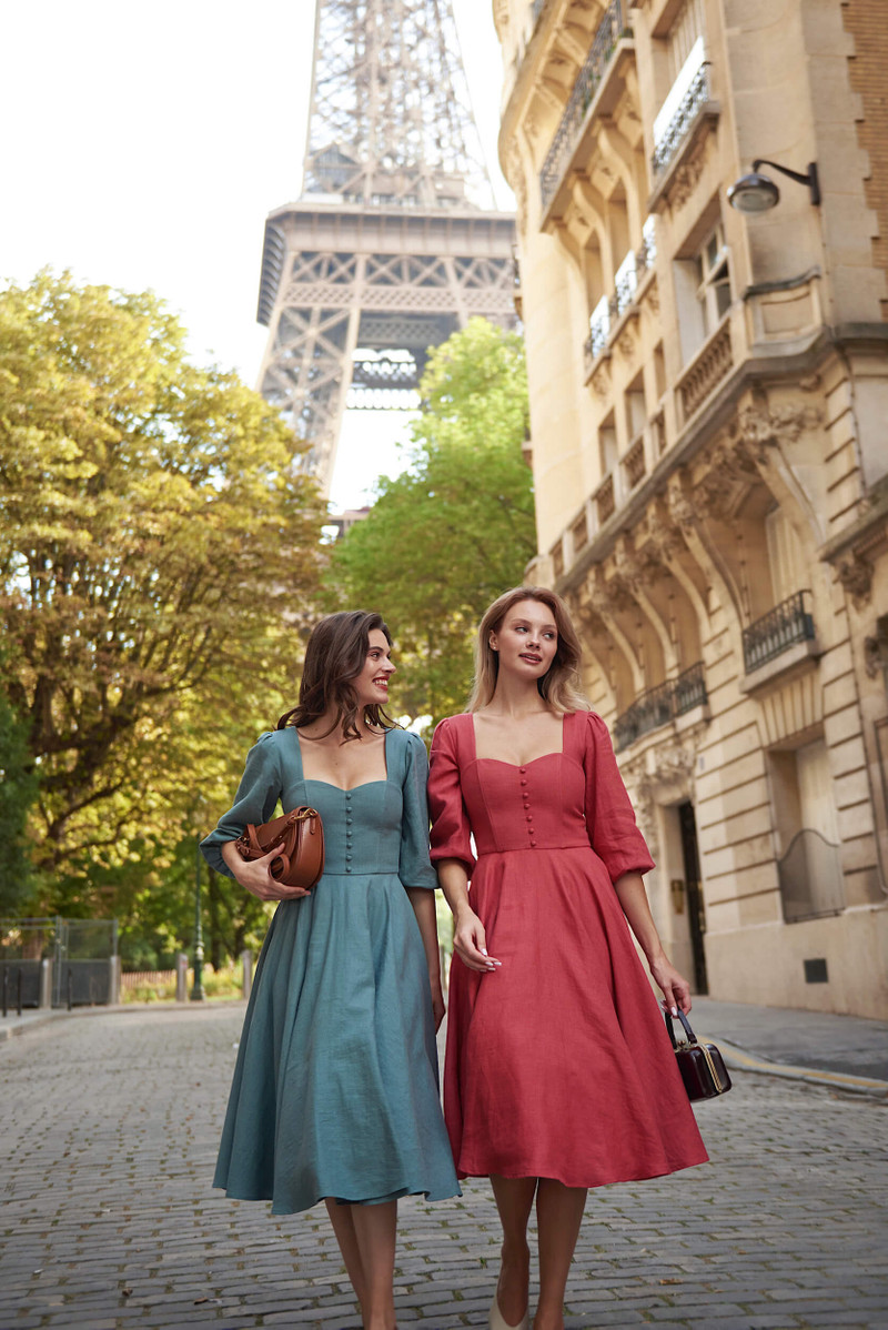 Bardetta Linen Dress 4
