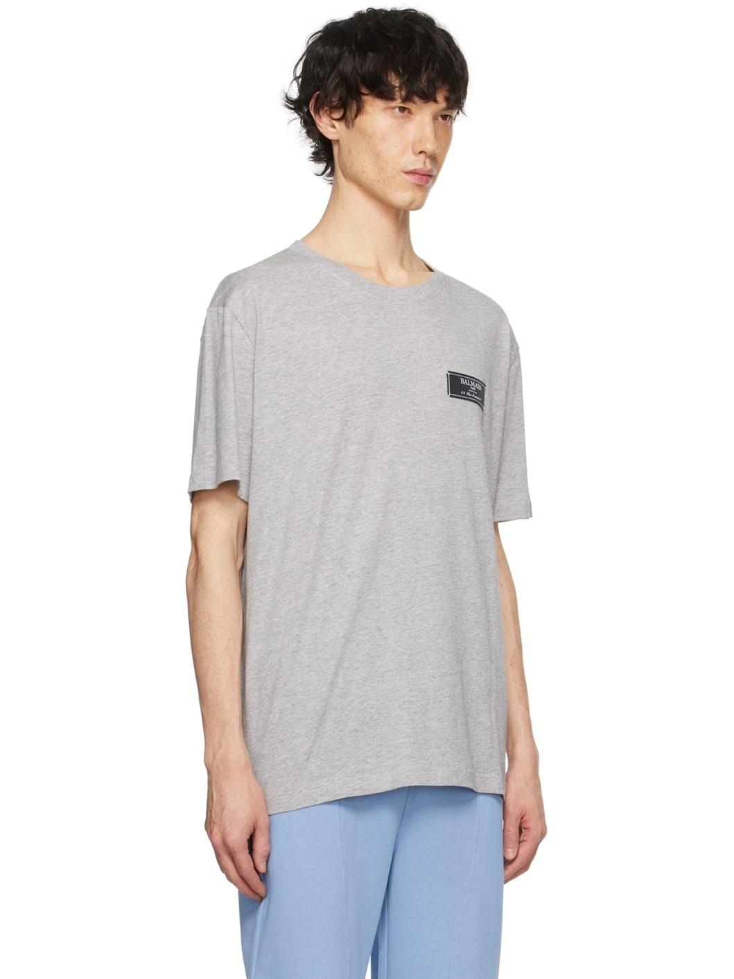 Gray Patch T-Shirt - 2