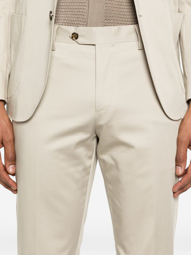 single-breasted cotton suit 5