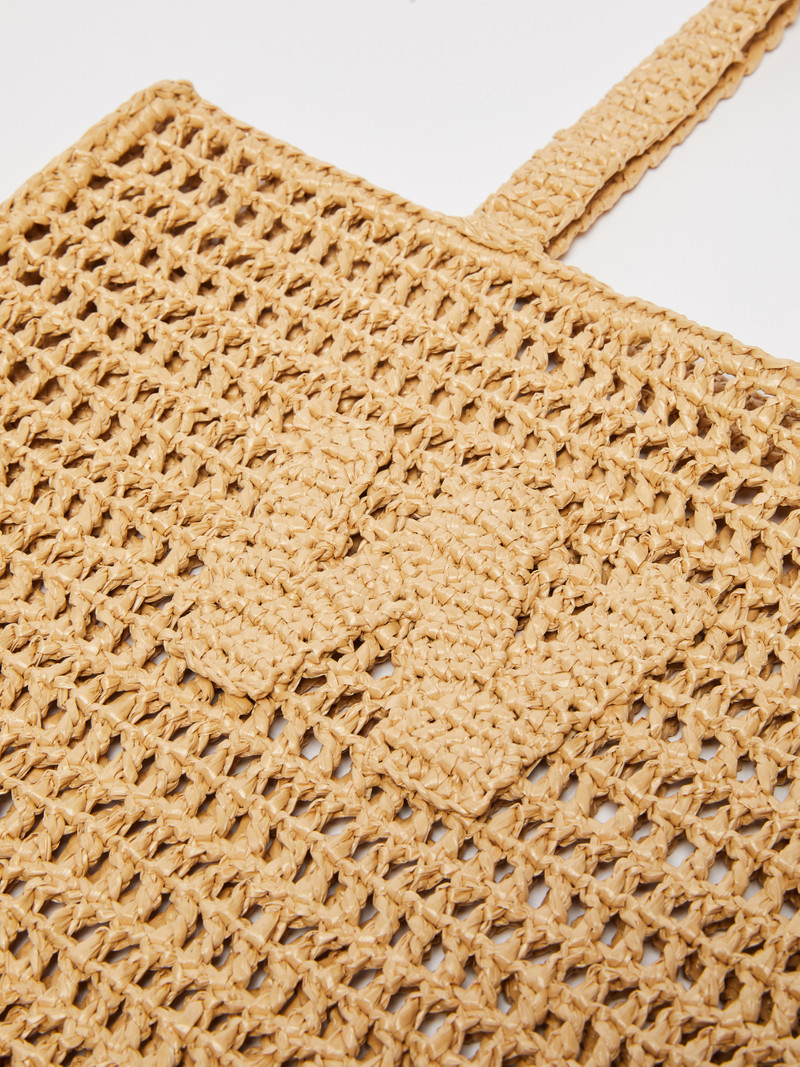 SALOON Macramé shopping tote 4