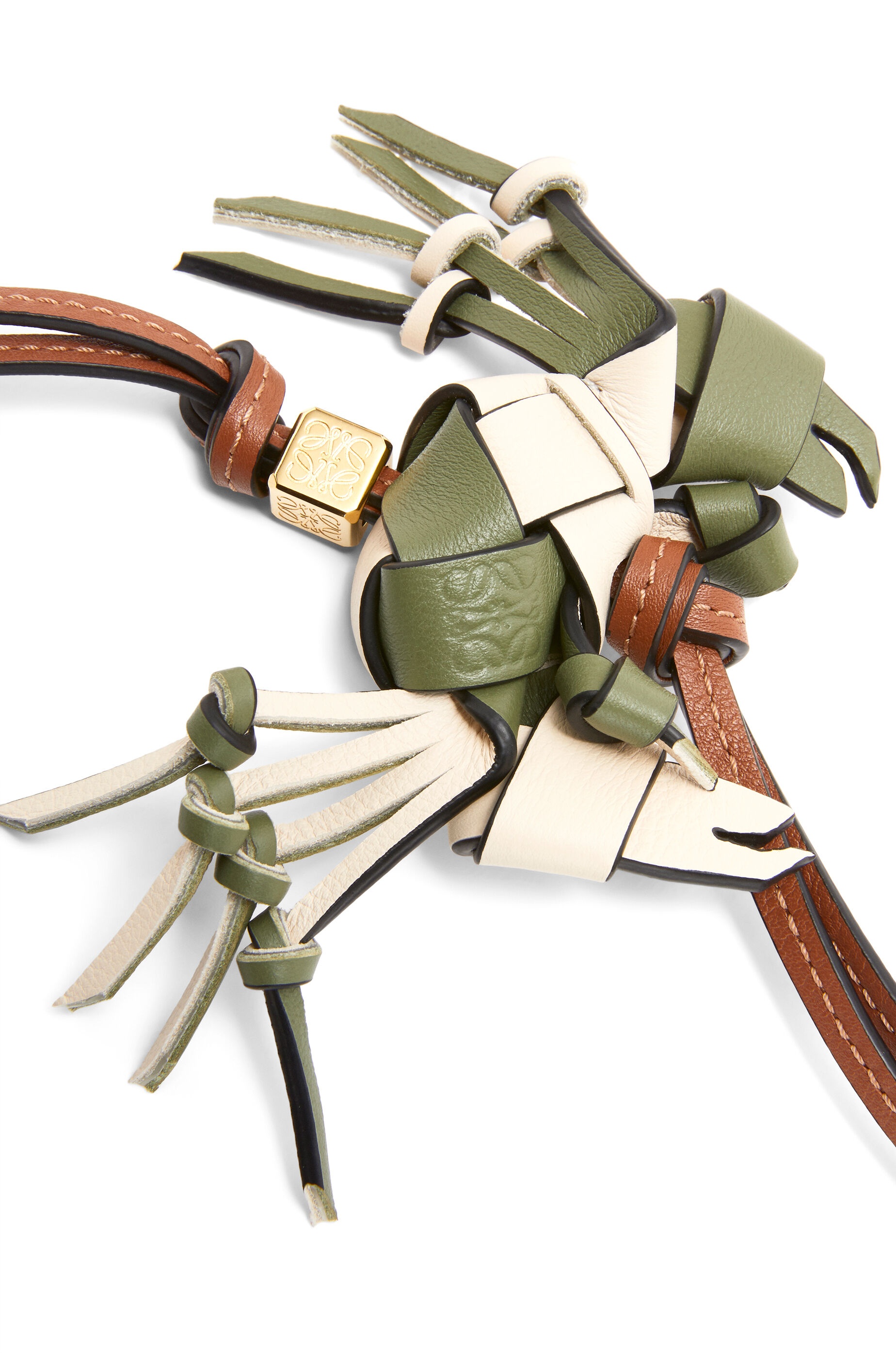 Crab charm in calfskin - 2