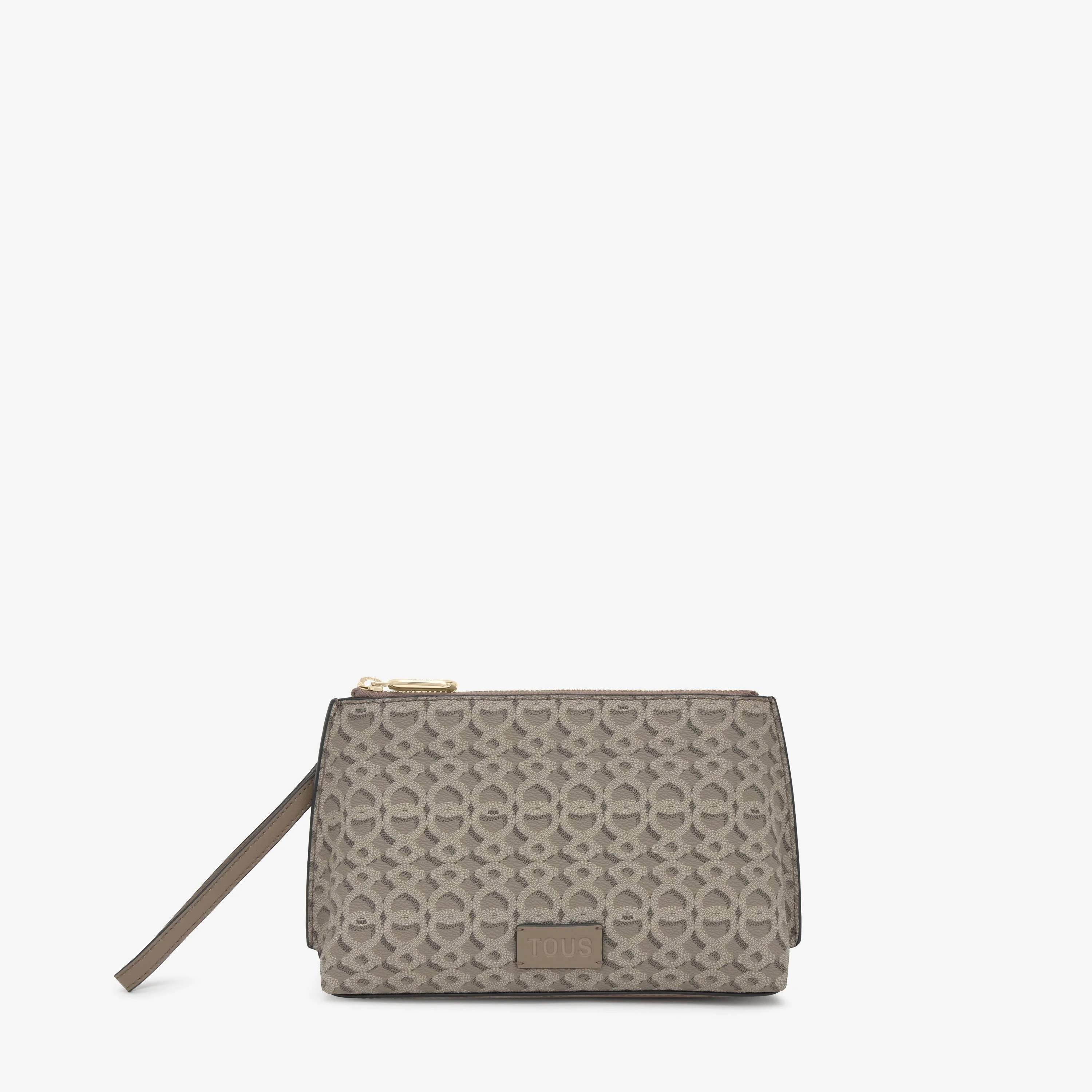 Taupe Clutch bag TOUS Infinity - 1