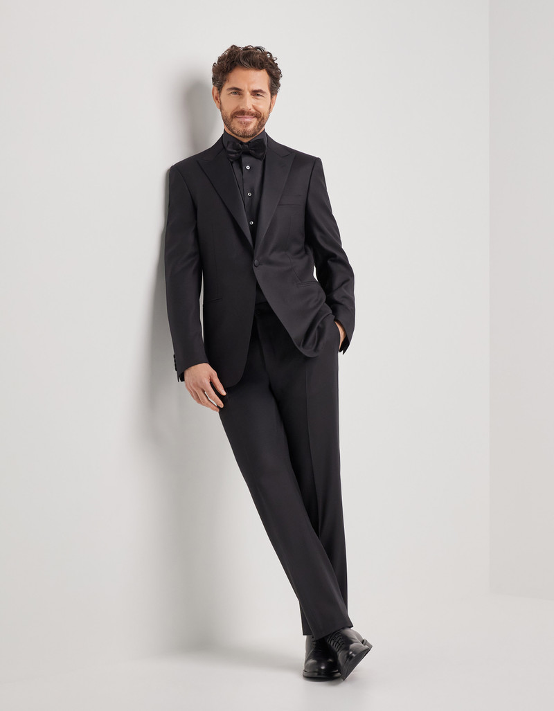 Canali BLACK REGULAR FIT IMPECCABILE WOOL TUXEDO outlook