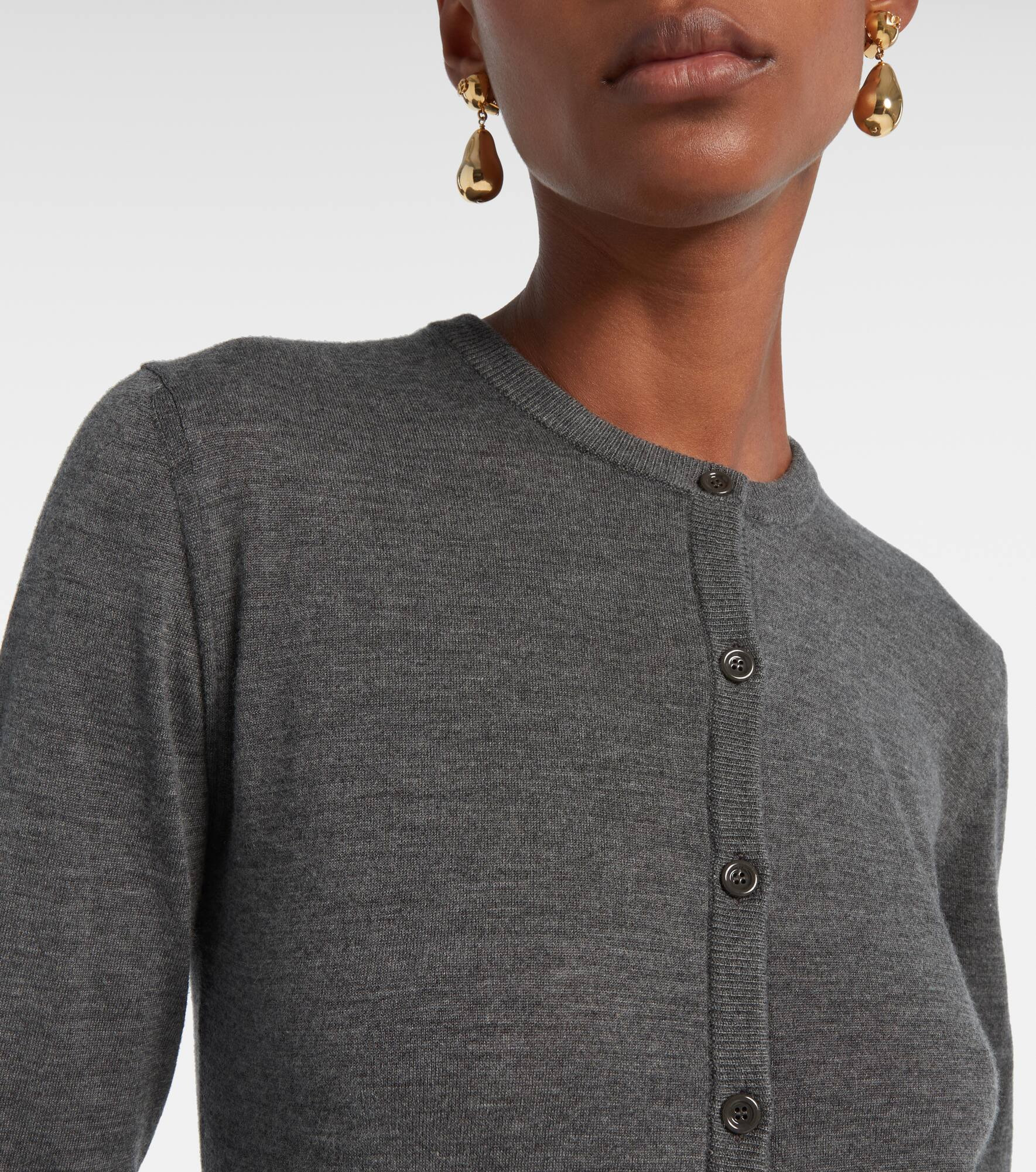 Cashmere cardigan - 4