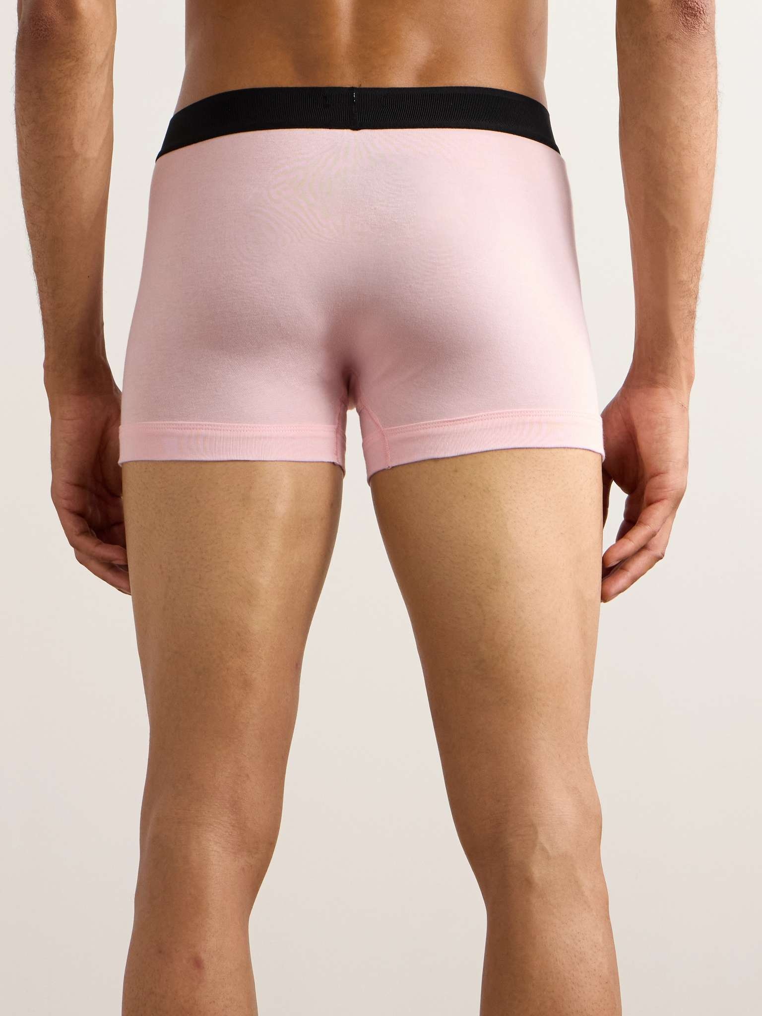 Stretch-Cotton Boxer Briefs - 3