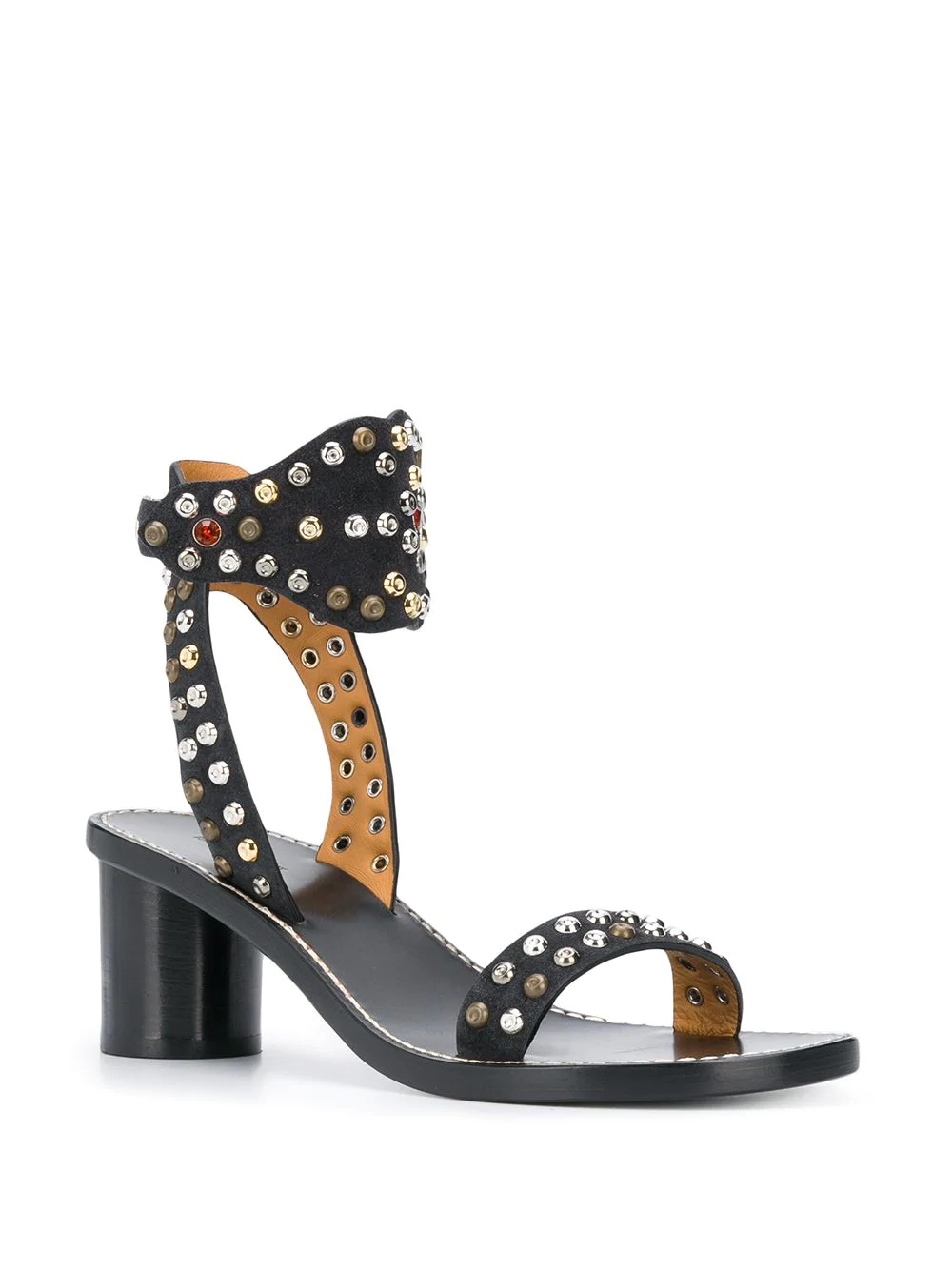 65mm stud-embellished sandals - 2