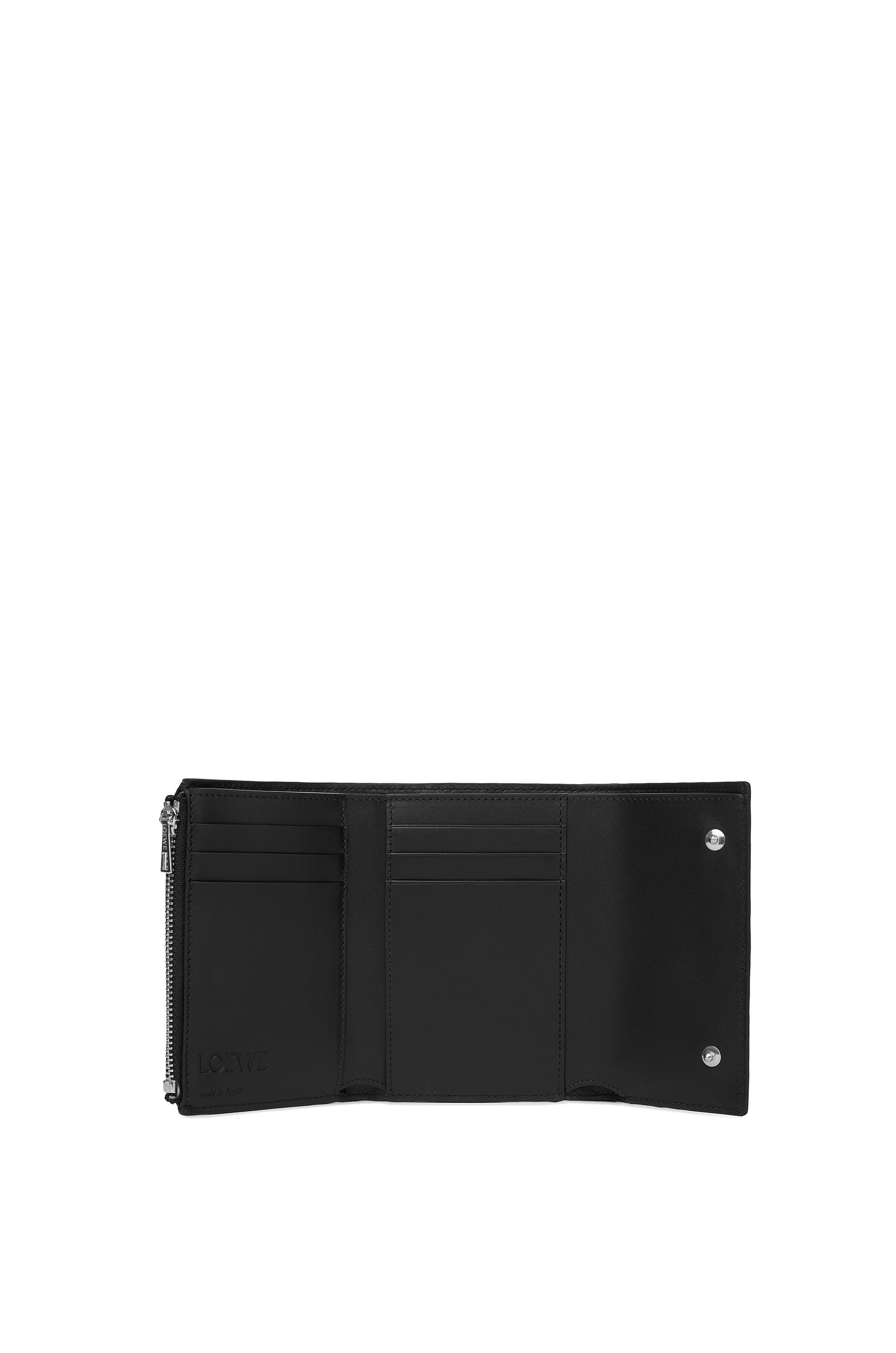 Small vertical wallet in calfskin - 4