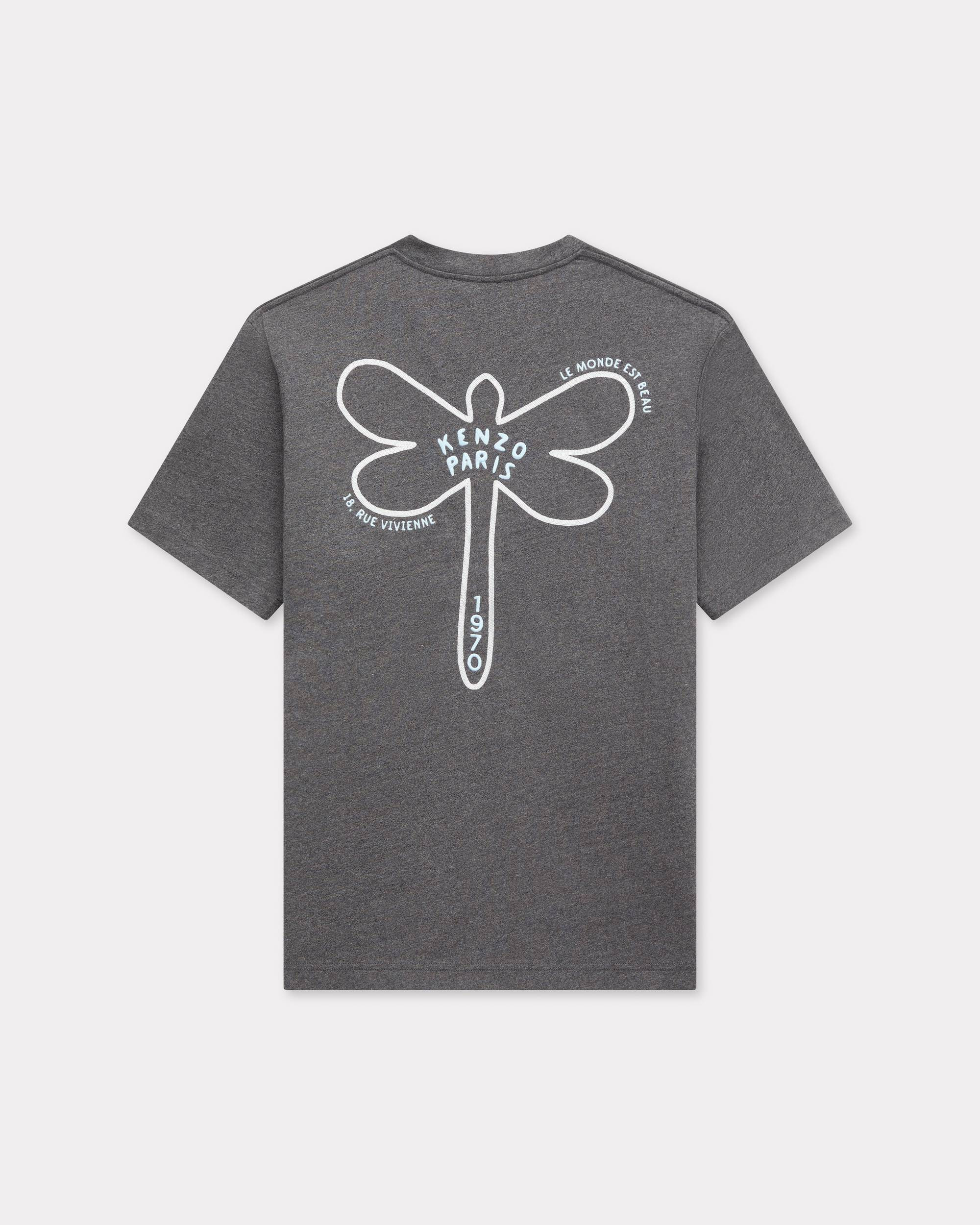 'KENZO Dragonfly' embroidered T-shirt in cotton - 2