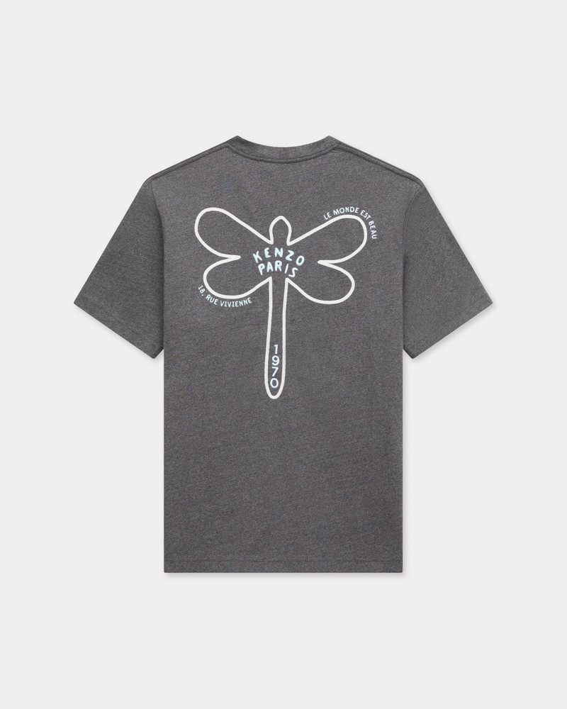 KENZO 'KENZO Dragonfly' embroidered T-shirt in cotton outlook
