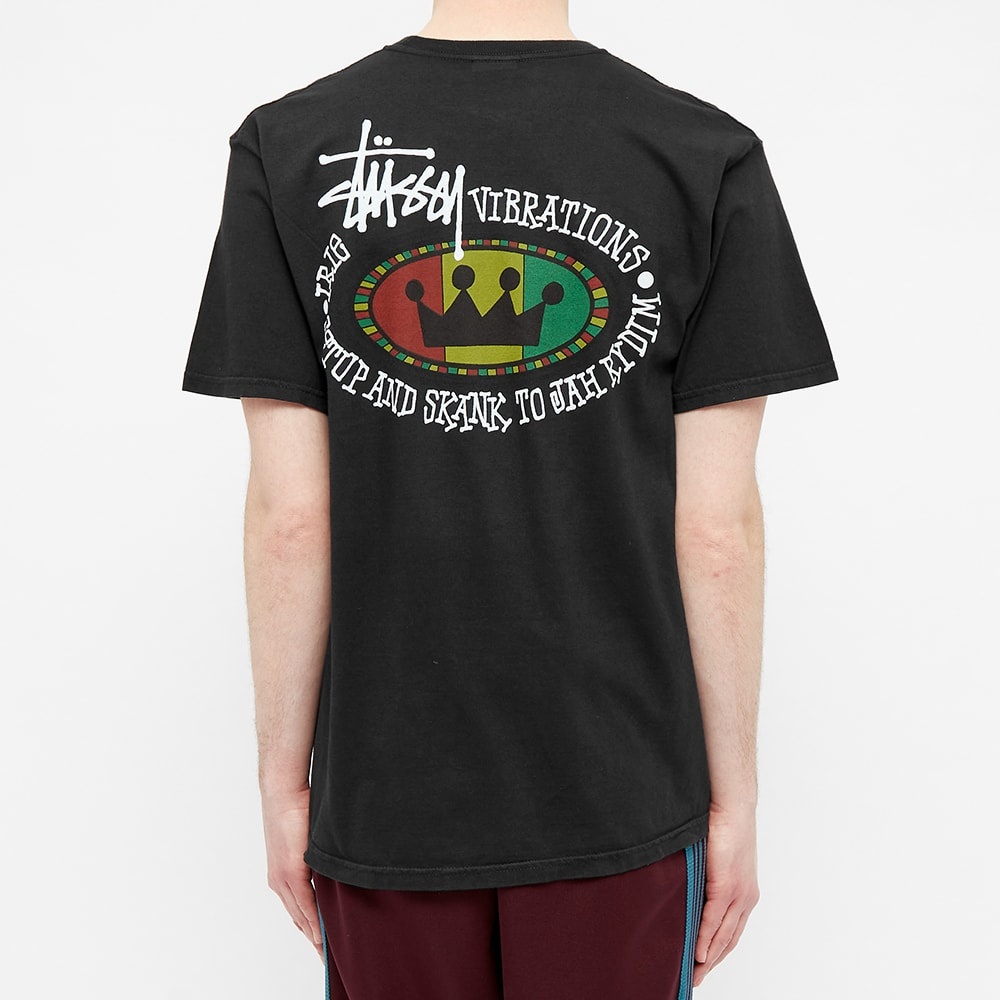 Stussy Rasta Oval Pigment Dyed Tee - 5