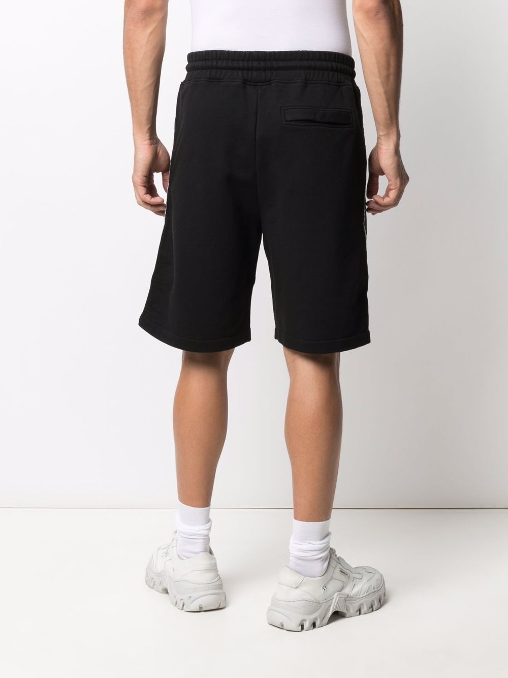 tape-detail track shorts - 4