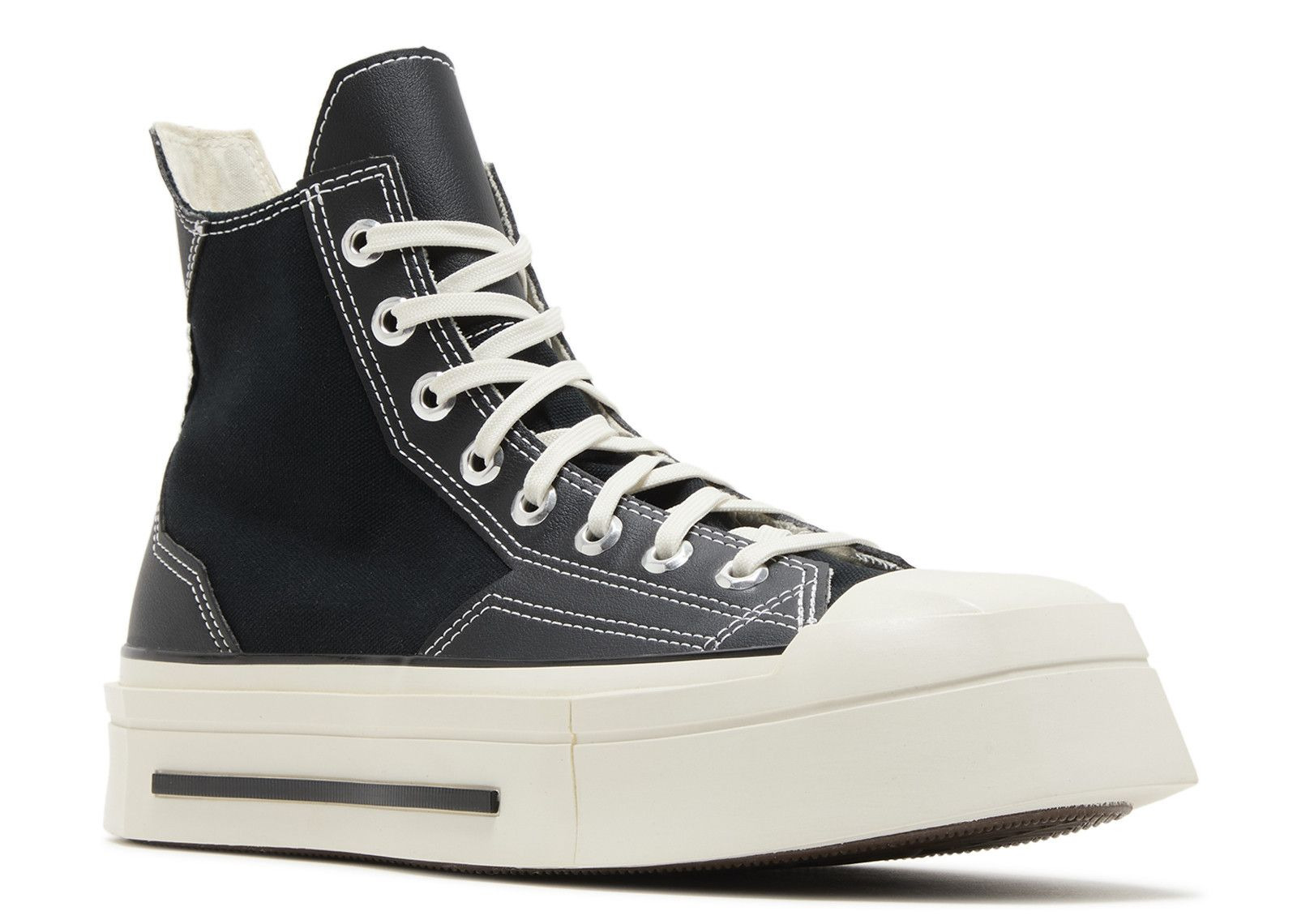 WMNS CHUCK 70 DE LUXE SQUARED HIGH 'BLACK EGRET' - 2