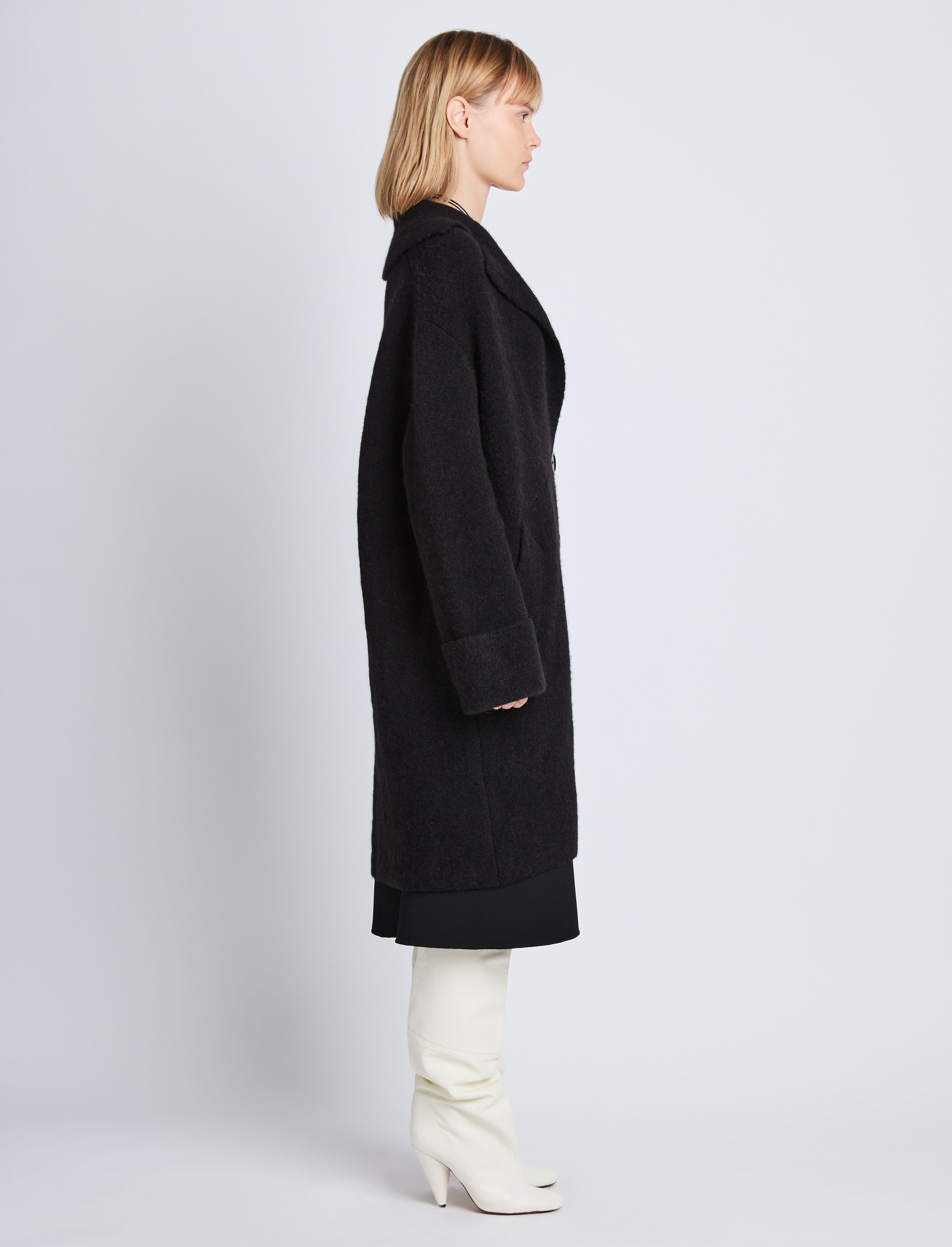 Ruth Coat in Knit Outerwear - 3