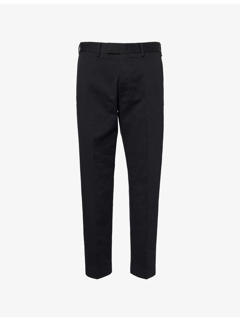 Straight-Leg Twill Stretch-Cotton Chinos - 1