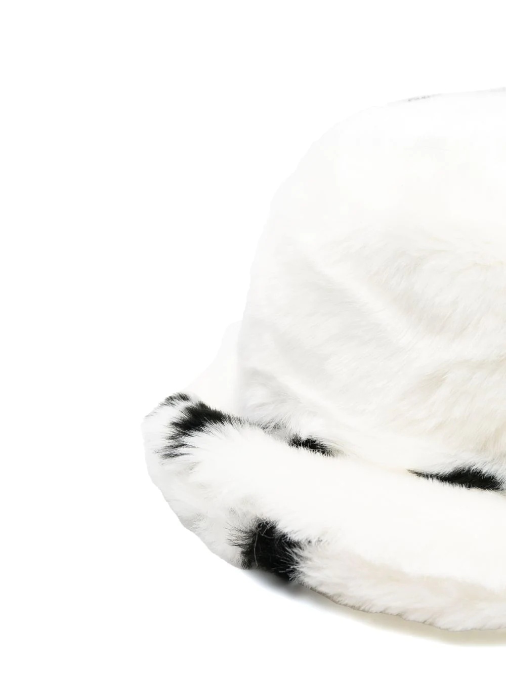 all-over logo faux-fur hat - 2