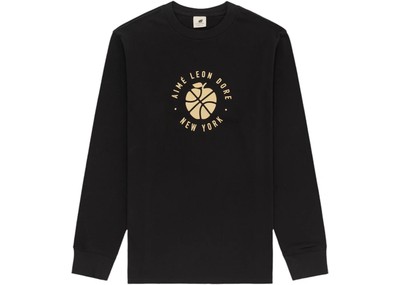 Aime Leon Dore x New Balance Sonny NY Long-Sleeve Tee (FW24) Black - 1