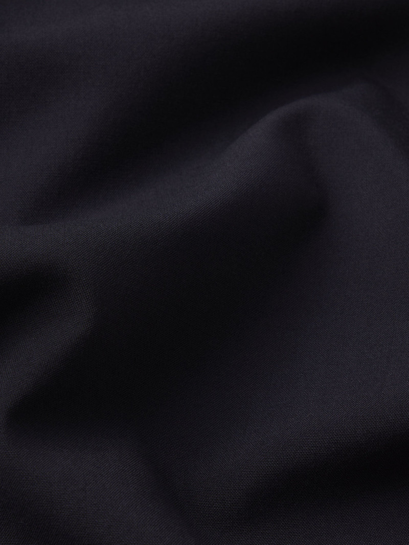 Wool Easy Trousers in Dark Navy 3