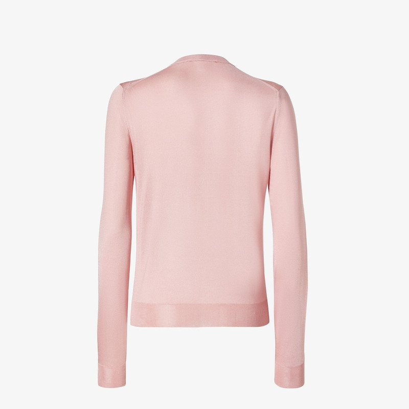 Cardigan Light pink viscose cardigan 2