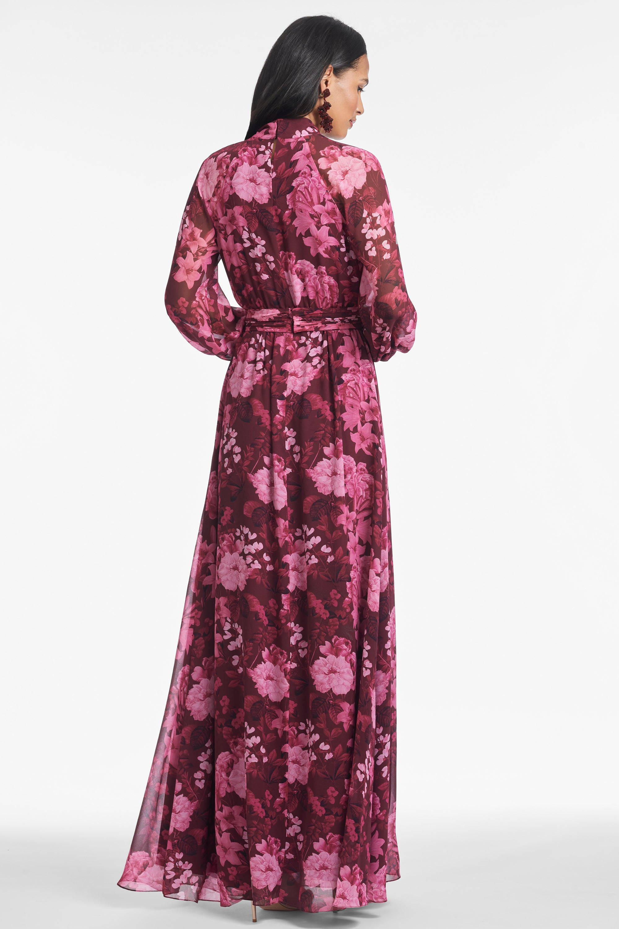 VERA GOWN - RASPBERRY FLORIBUNDA - 3