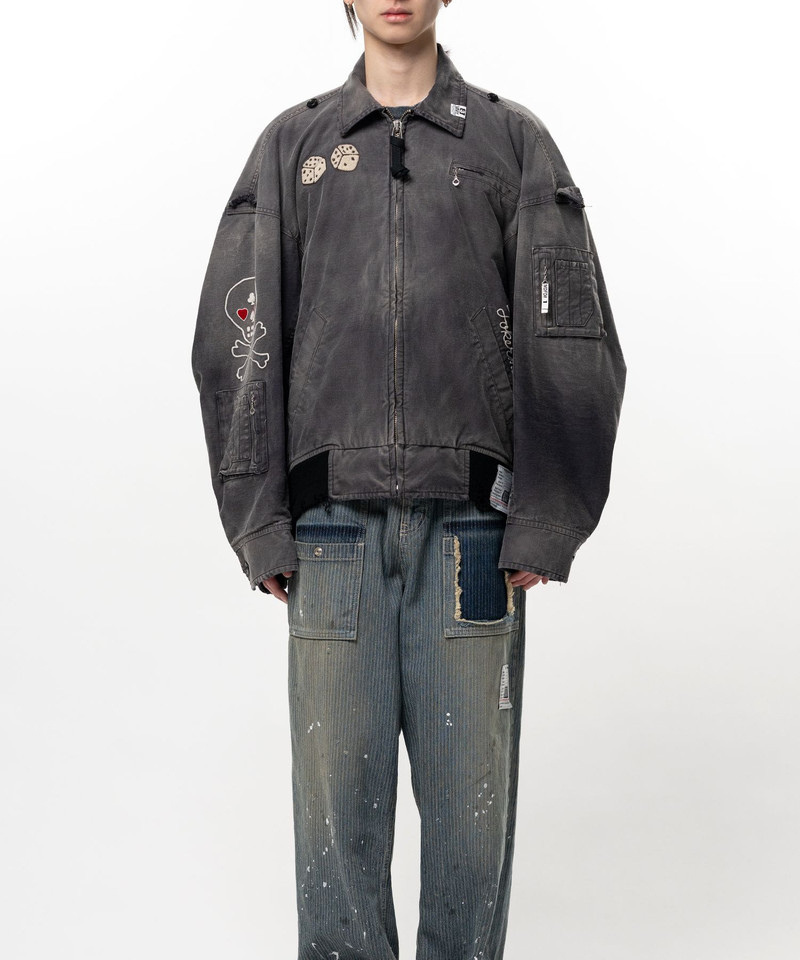 Sun Faded Like Military Jacket 3