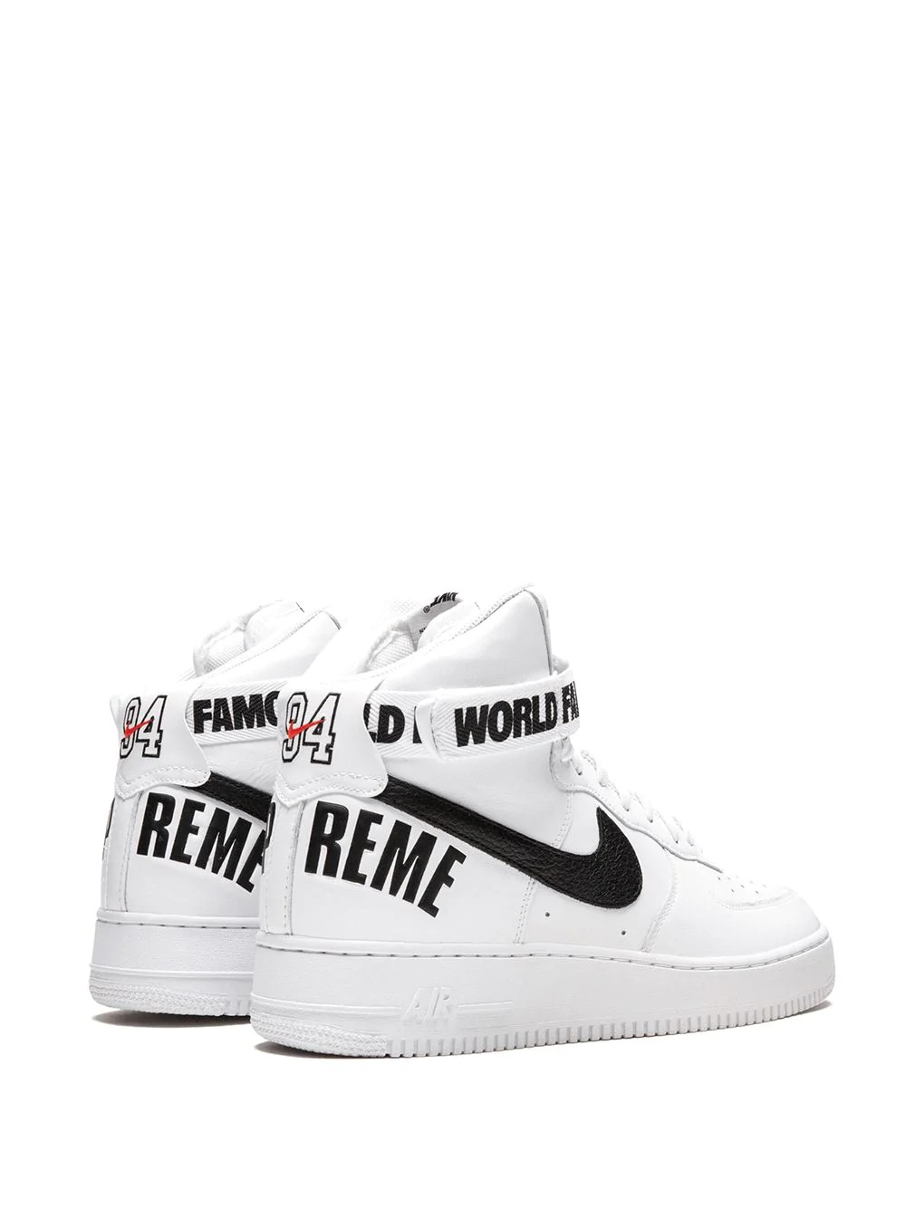 x Supreme Air Force 1 High SP "White" sneakers - 3