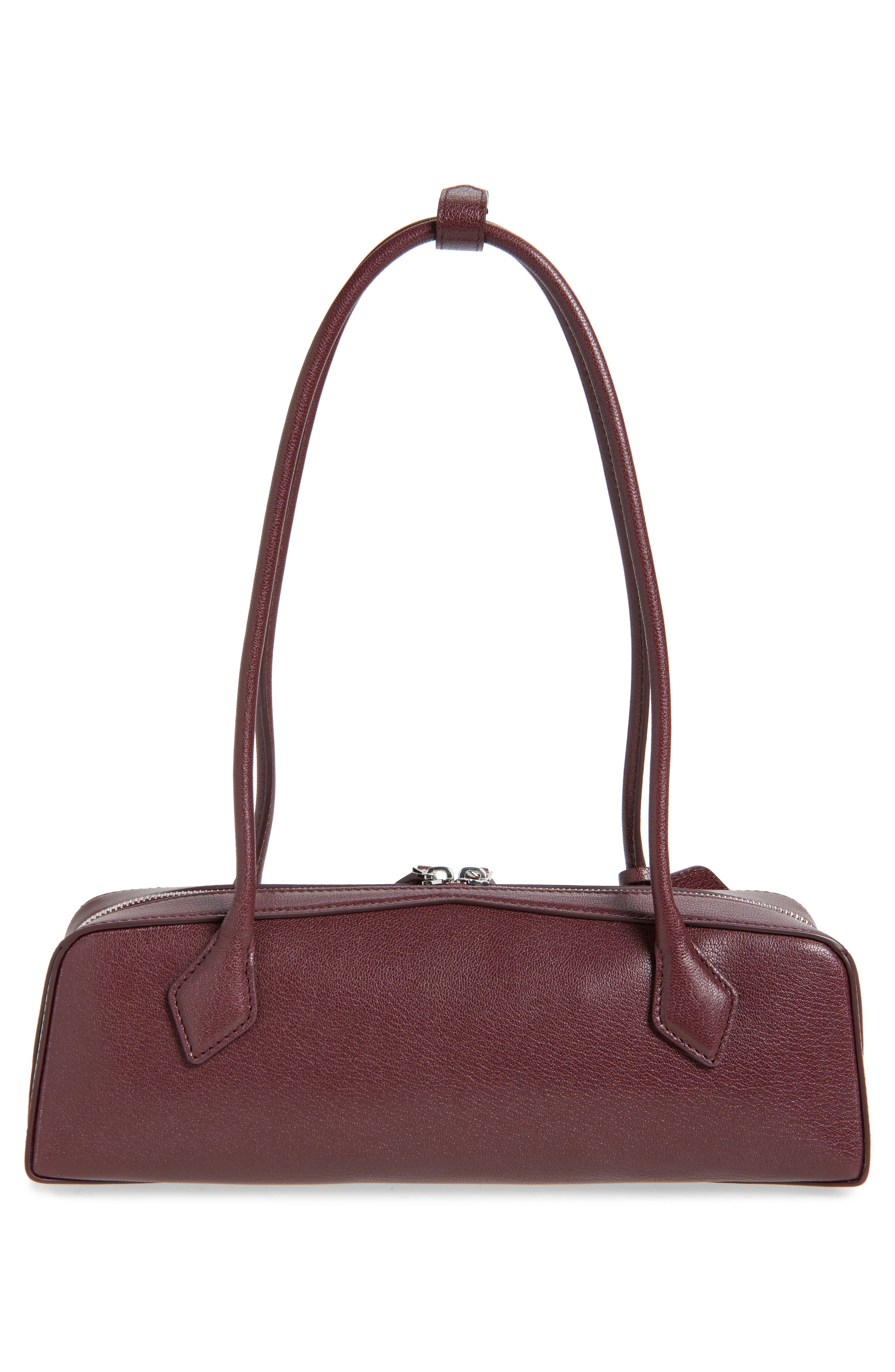 Alaïa Le Teckel Medium Shoulder Bag in Rouge Grenat at Nordstrom - 2