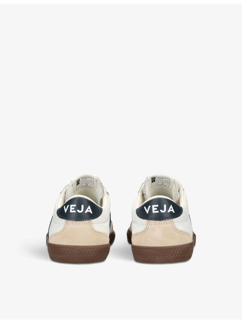 Women's Volley logo-embroidered canvas low-top trainers - 4