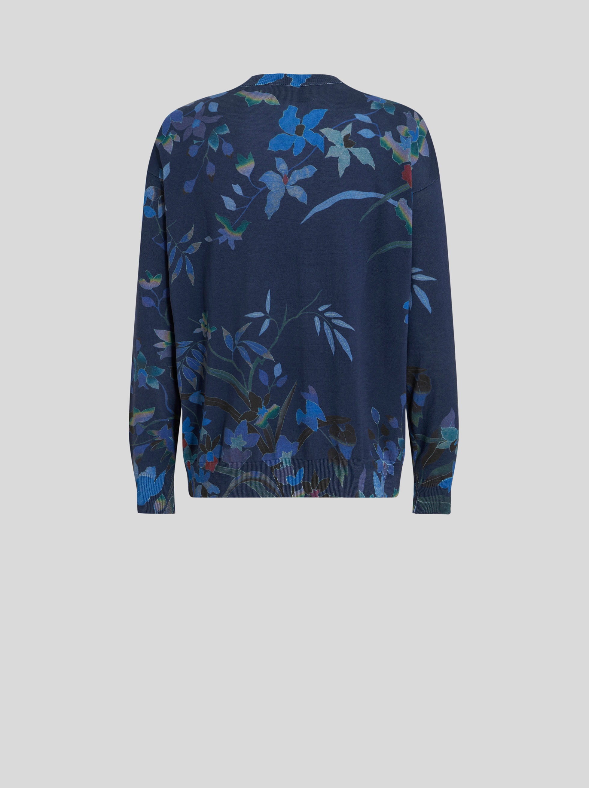 JUMPER WITH LEAFY FLORAL PRINT - 5