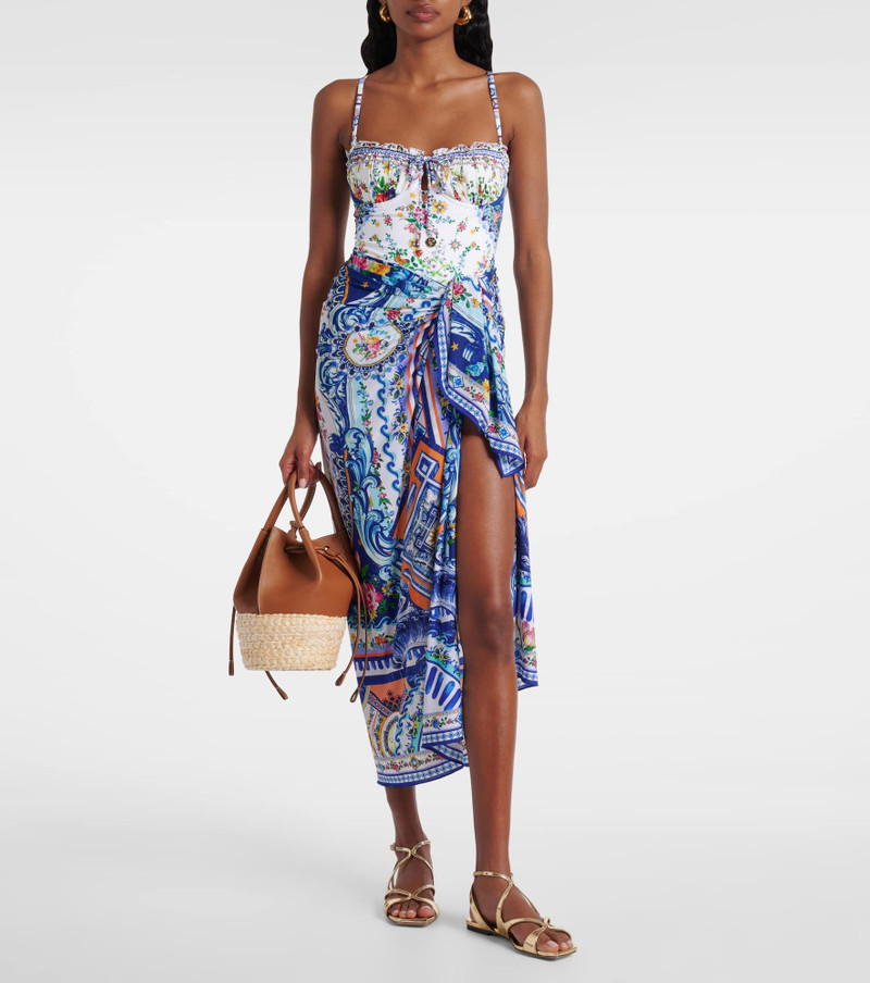 CAMILLA Printed beach cover-up outlook